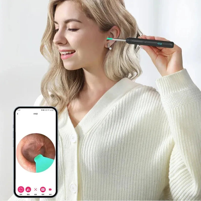 Inspección precisa del oído en tiempo real